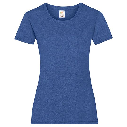 Ladies´ Valueweight T - retro heather royal-458