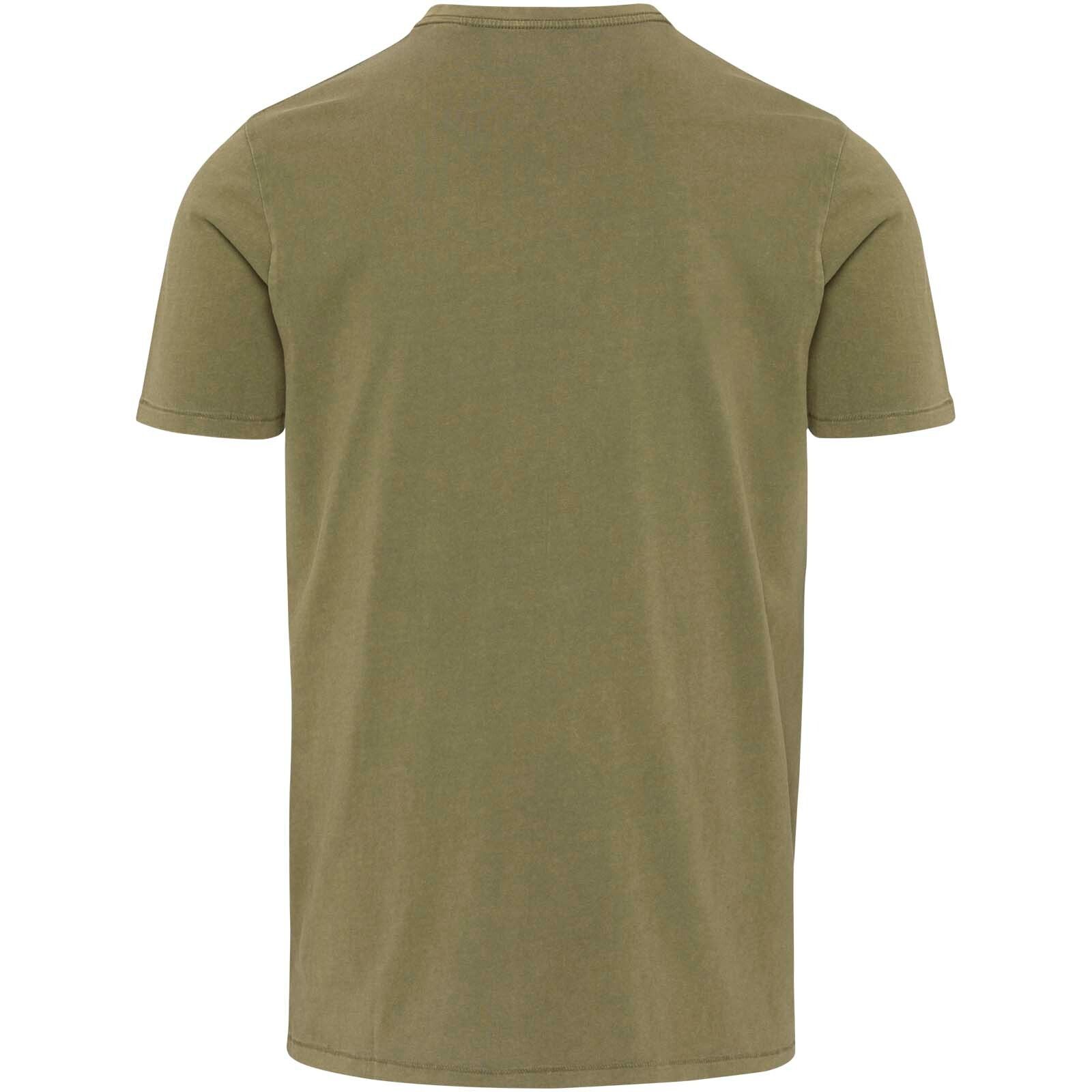 Nanaimo Kurzärmeliges T-Shirt für Herren im Washed Look, 160 g/m2 - waldgrün-87