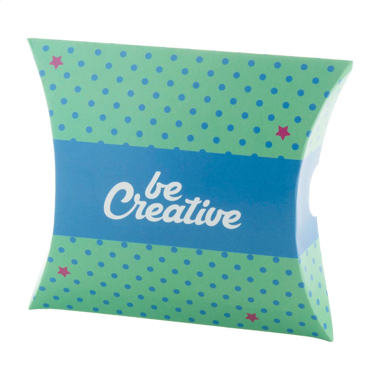 CreaBox Pillow S Tablettenschachtel (145 x 127 x 37 mm) - weiß-477