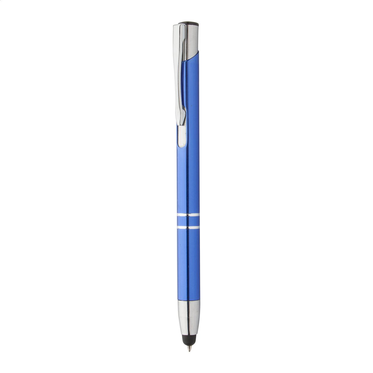 Touchpen mit Kugelschreiber Tunnel - blau-82