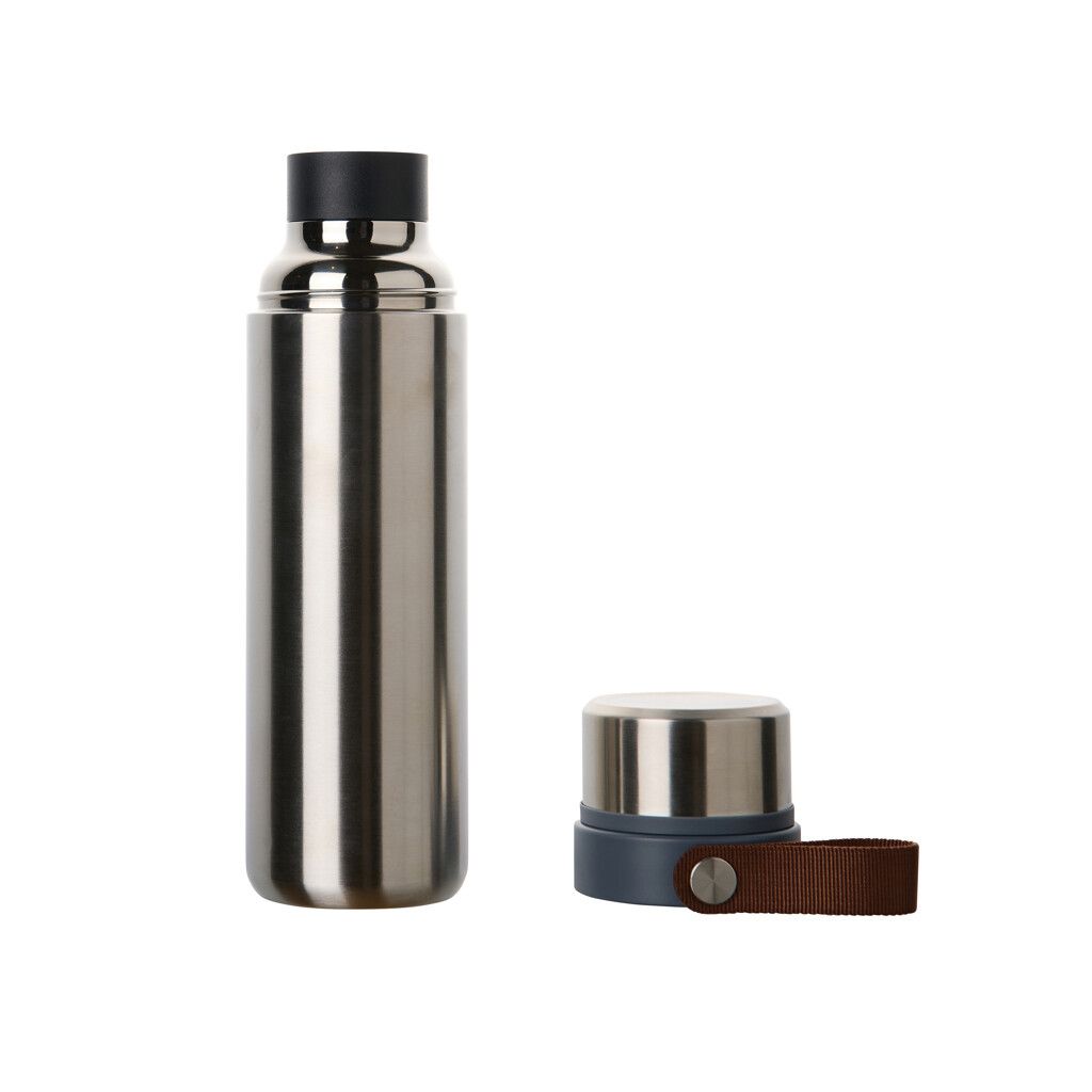 VINGA Tono RCS Thermokanne mit zwei Bechern, 750ml - stahl-264