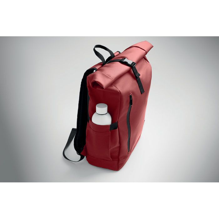 Rolltop-Rucksack 600D RPET BANGKOK ROLL - bordeaux-45