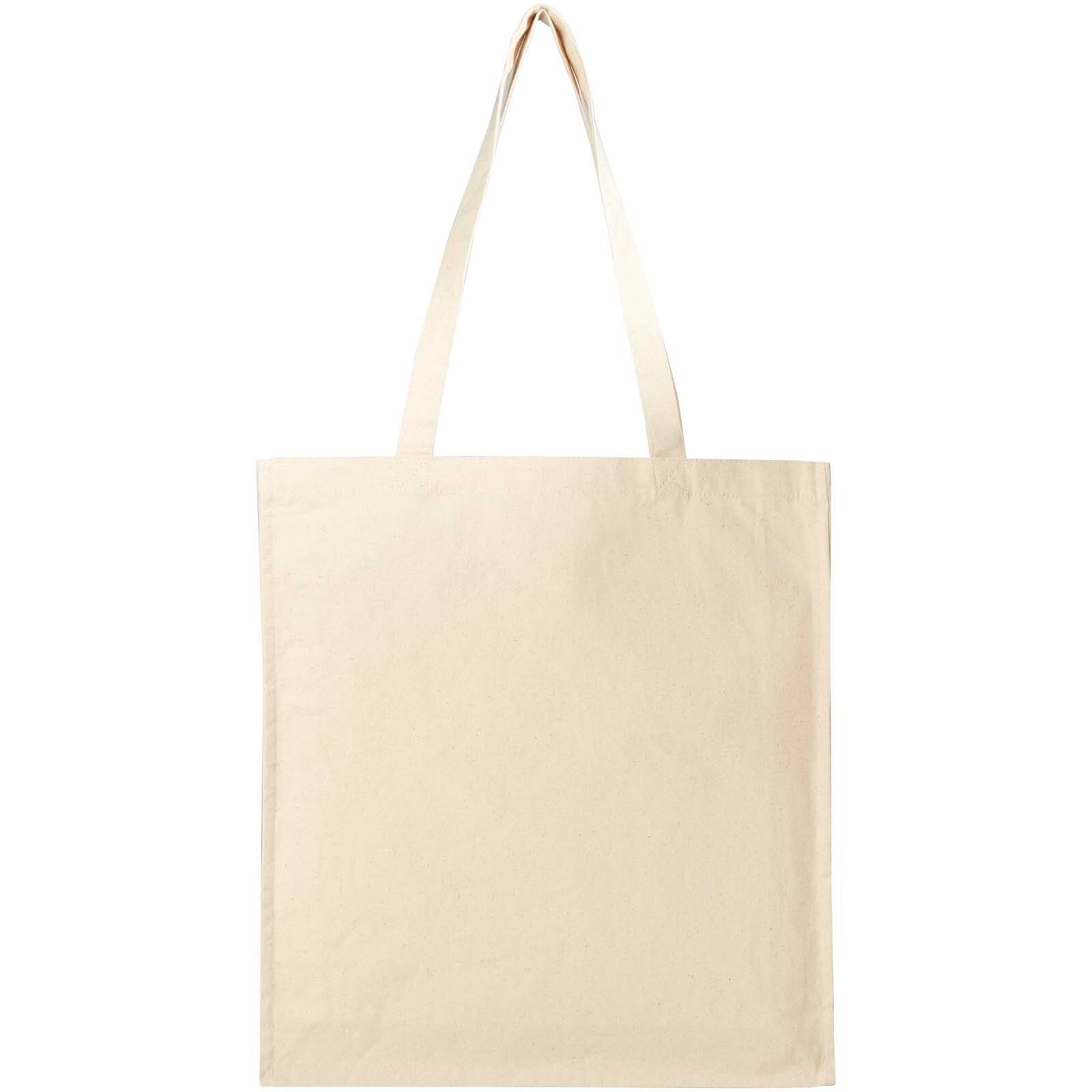 Florida 270 g/m² Tragetasche mit Seitenfalten 14L - natur-576