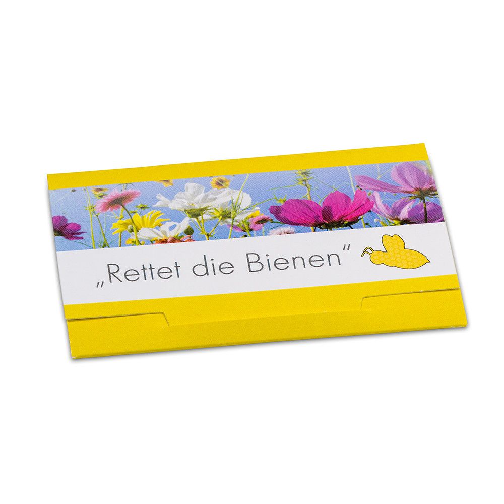 Samenpapier in Klappkärtchen - Schmetterling-100