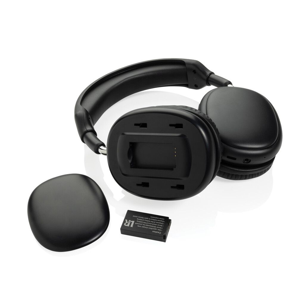 Spectra RCS Wireless-Kopfhörer mit herausnehmbarem Akku - schwarz-100