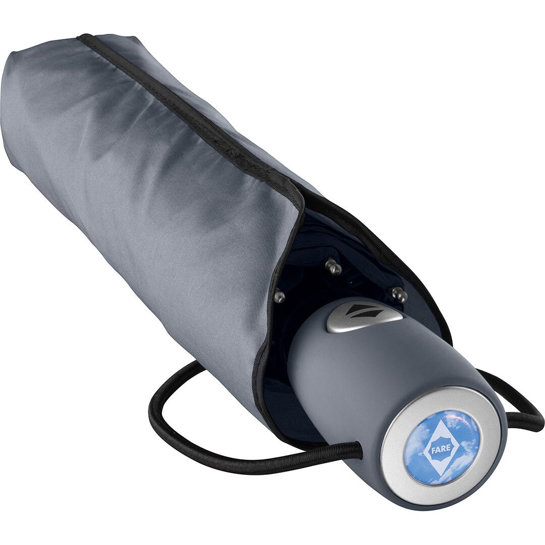 Mini-Taschenschirm FARE® AOC mit waterSAVE® Bezug Ø97 cm - grau-196