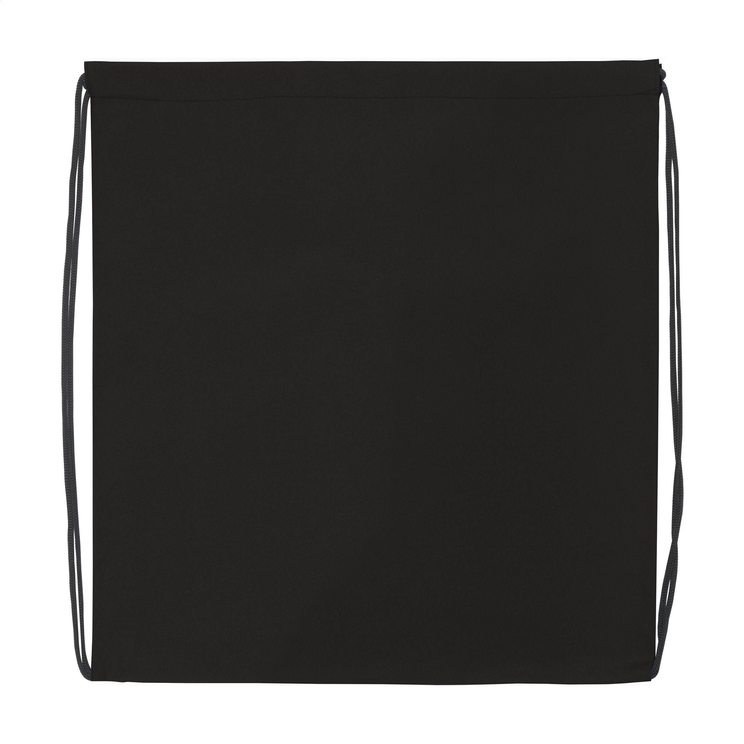 Non-Woven Promobag GRS RPET (80 g/m²) Rucksack - schwarz-520