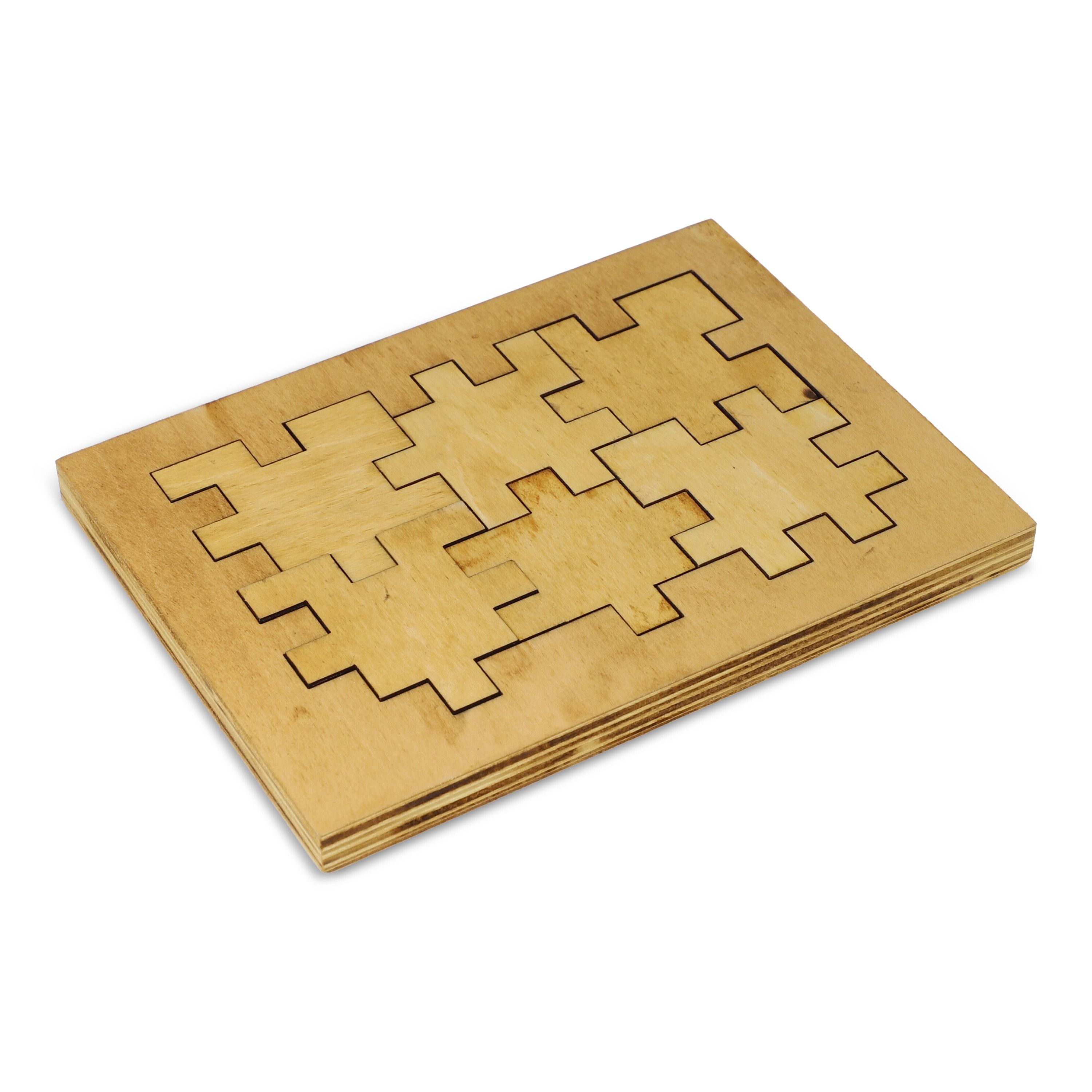 Würfelpuzzle aus Holz - holz  -  holz-101