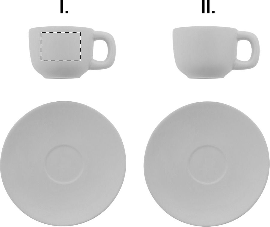 Veredelungsposition Tasse 1 - für Rechtshänder