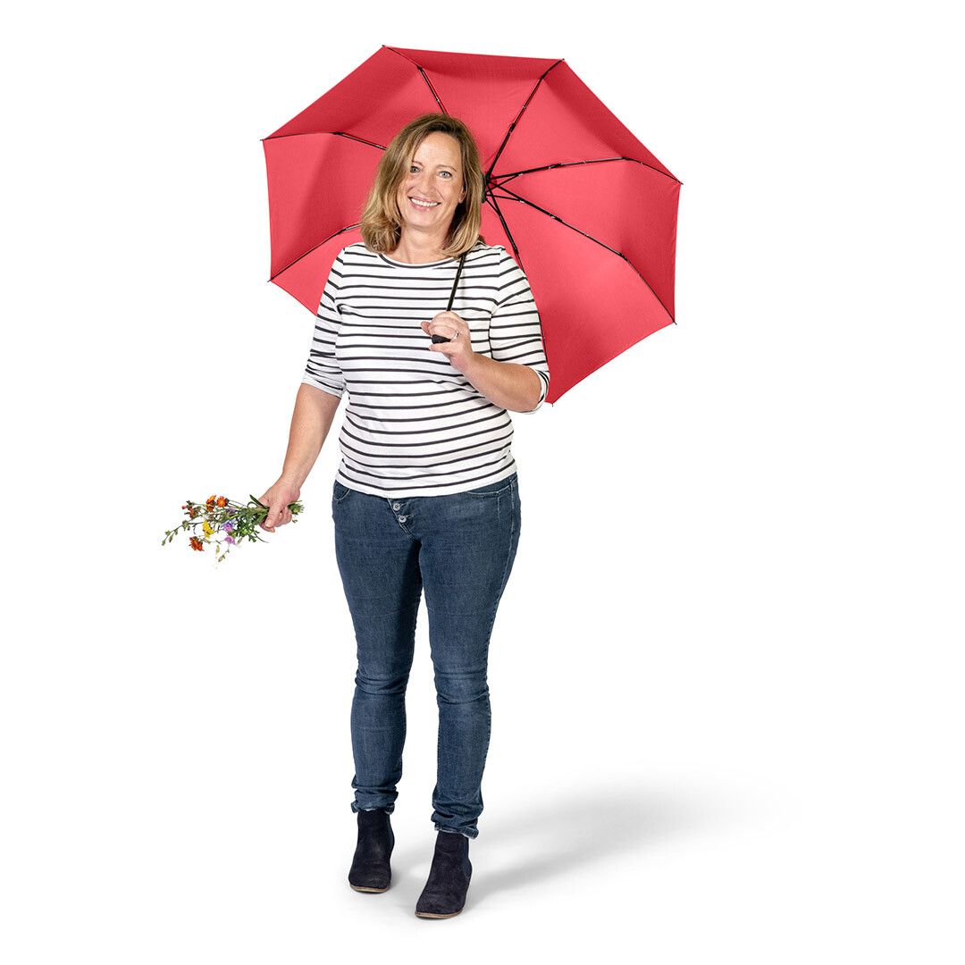 Taschenschirm ÖkoBrella mit waterSAVE® Bezug Ø98 cm - rot-403