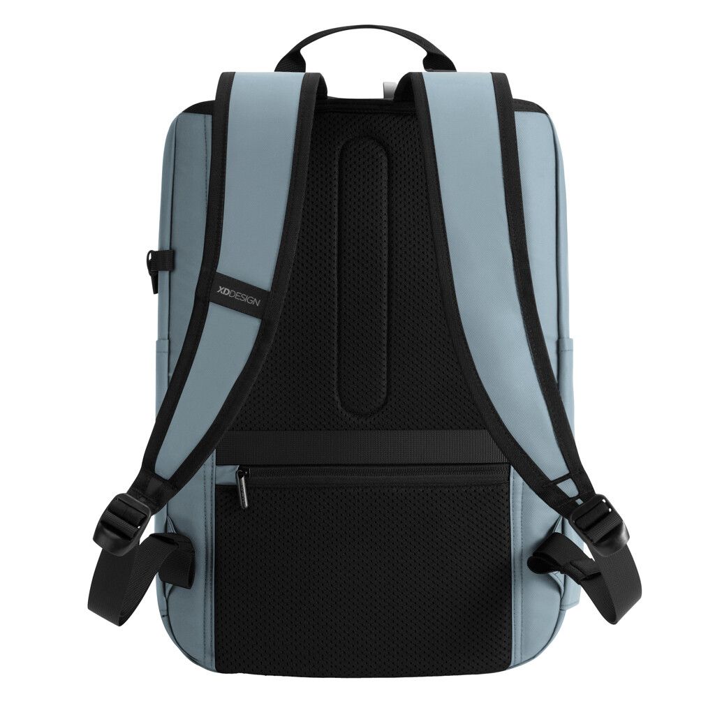 Urban wasserabweisender Anti-Diebstahl Rucksack - blau-828