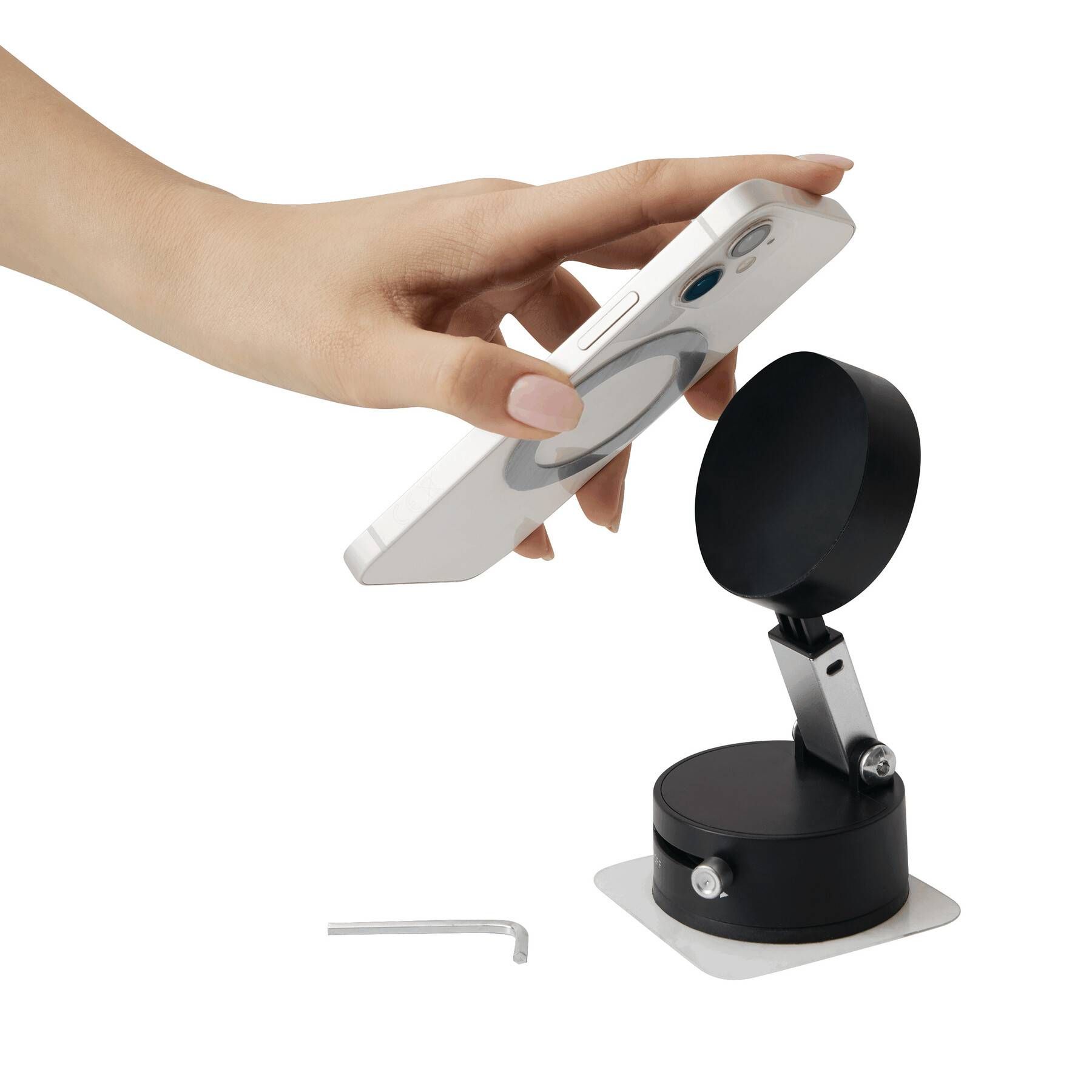 Magnet-Smartphone-Halter STRONG HOLD - schwarz-337