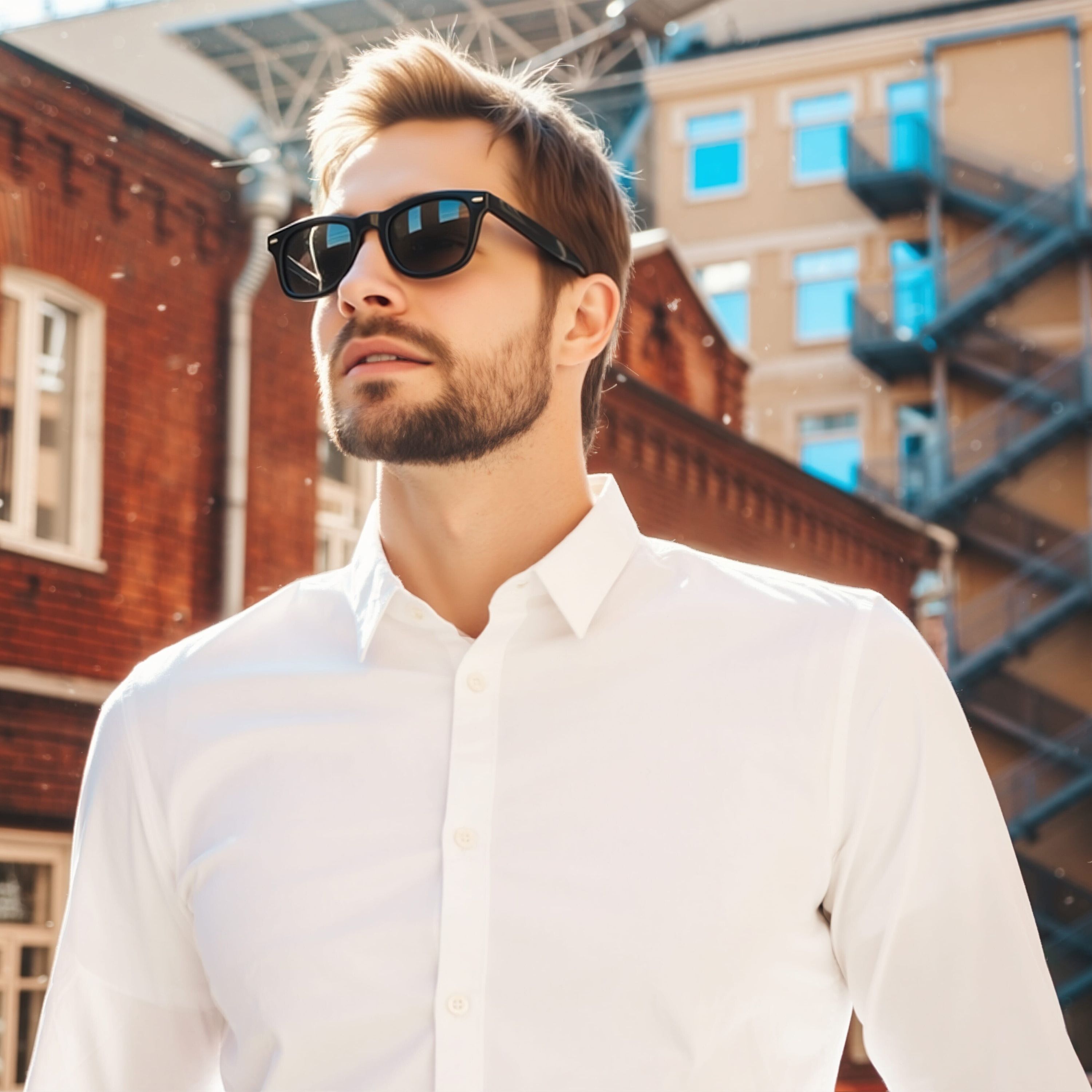 Sonnenbrille Justin UV400 - schwarz-3