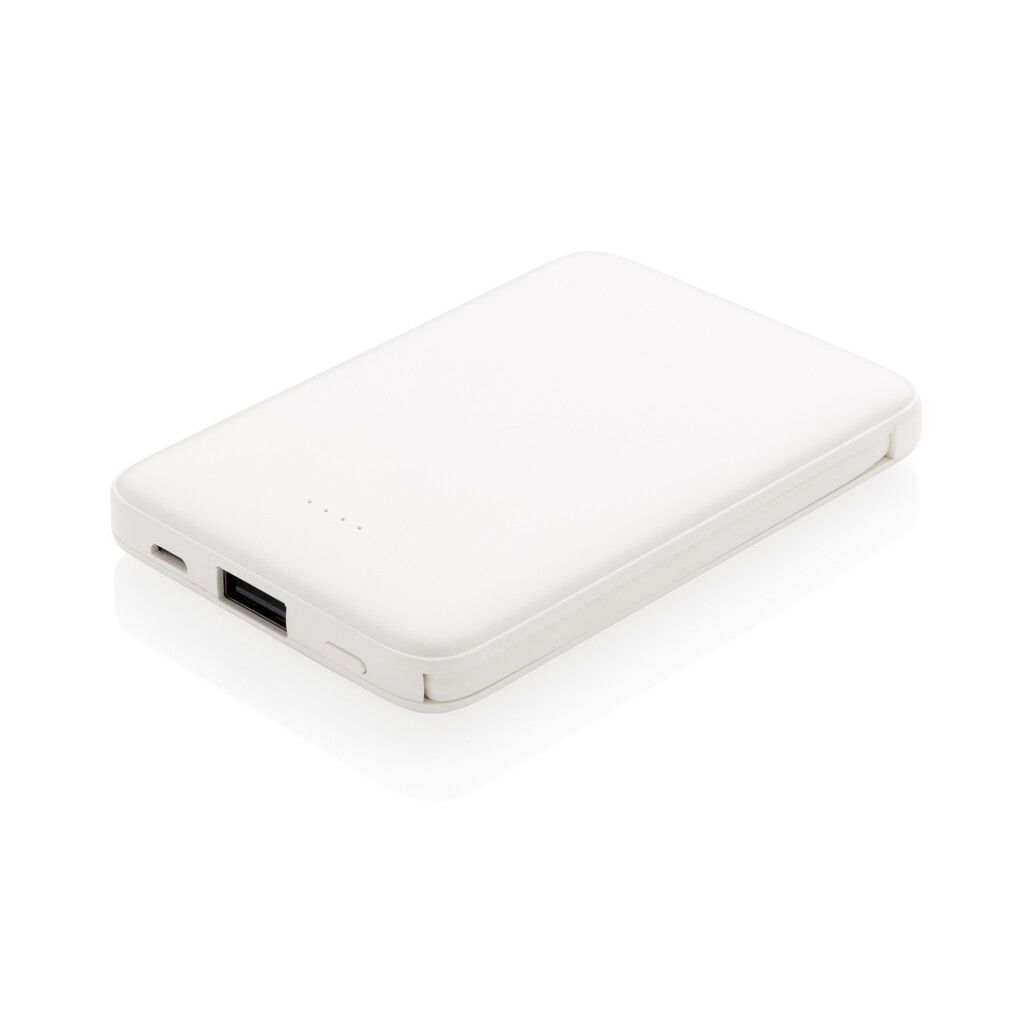 5.000 mAh Powerbank mit integriertem Kabel - weiß-94