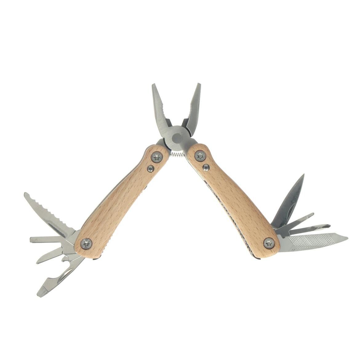 Multitool Wood, klein - natur-132