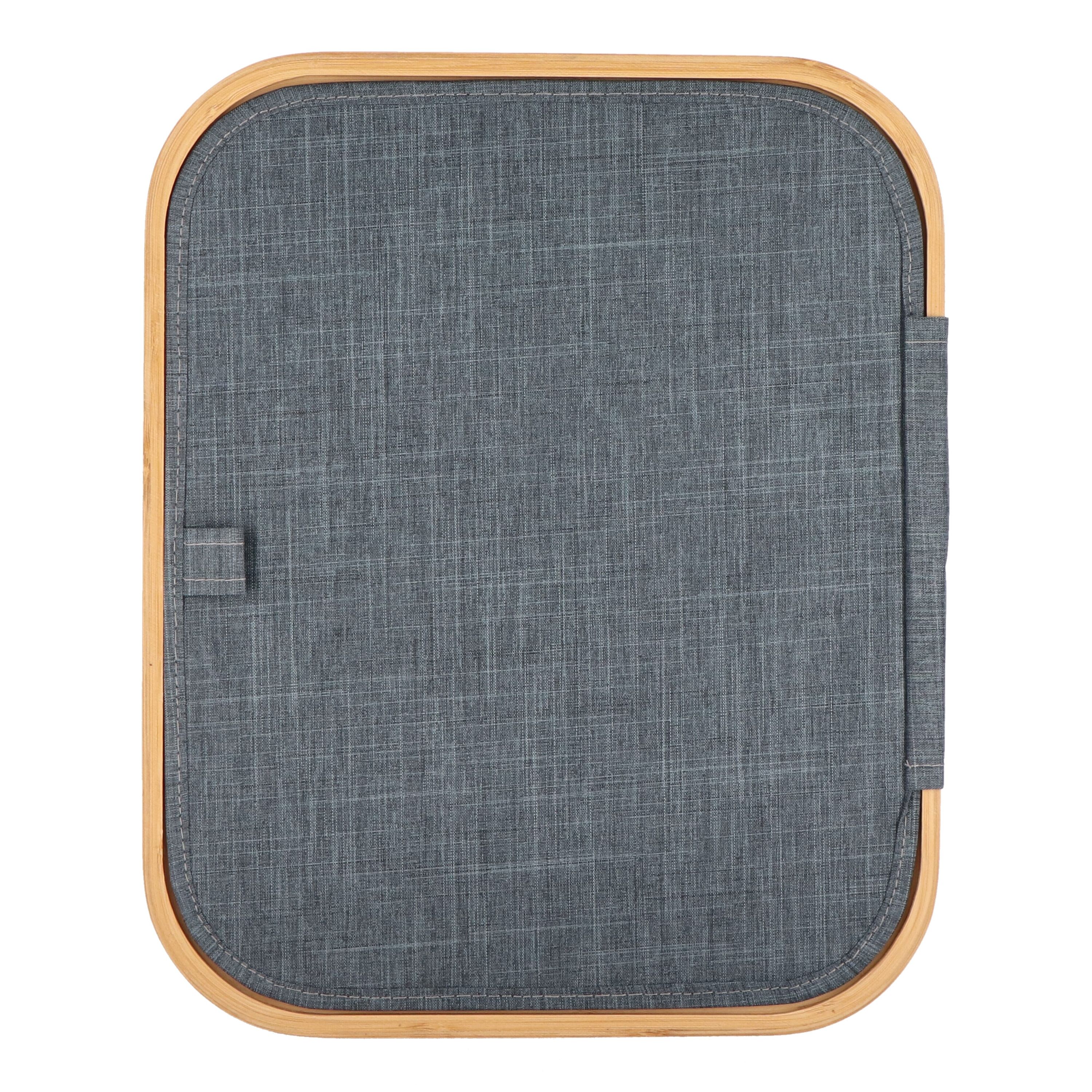 InSideOut faltbarer Korb mit Deckel Sogne 40,5 x 33 x 42cm rPET - dunkelgrau-687