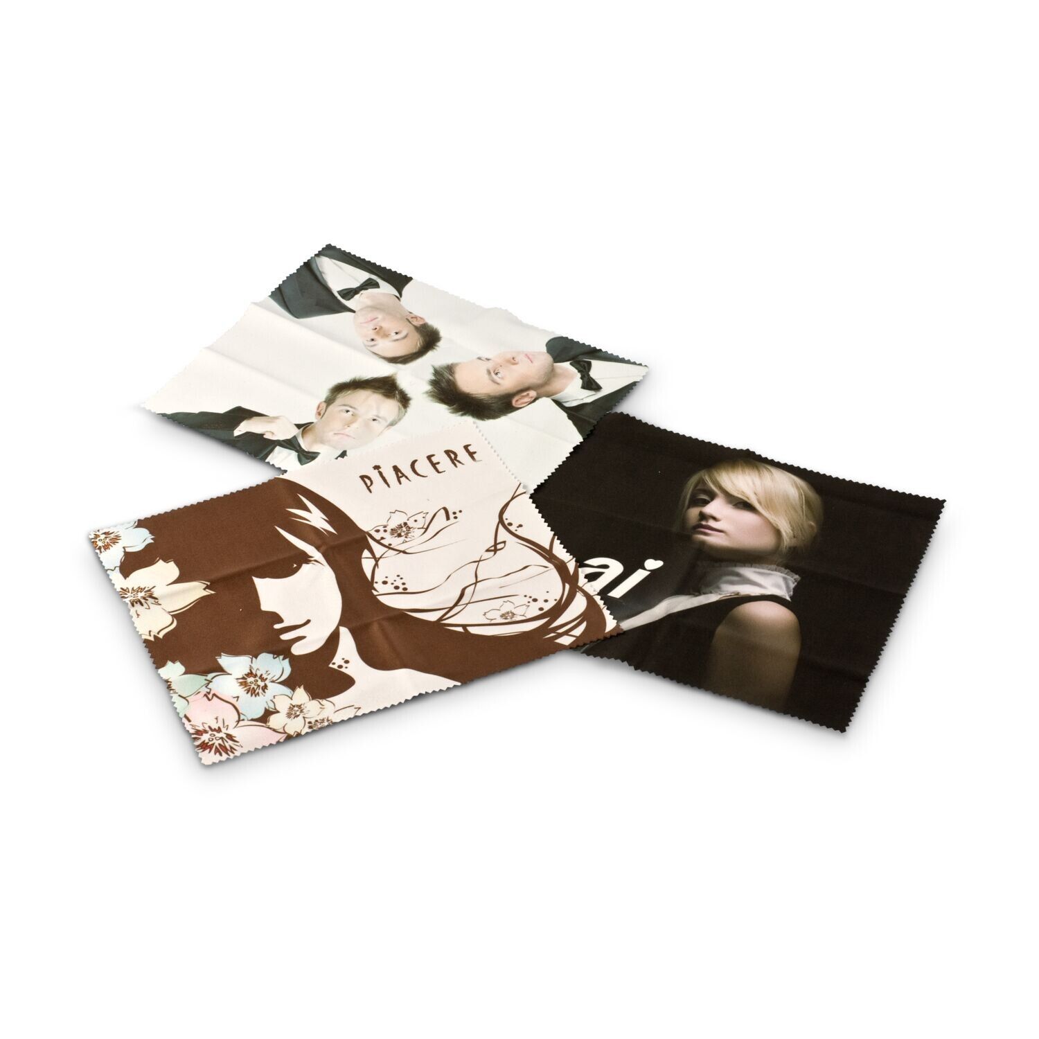 Brillenputztuch Lose - ohne Verpackung - 18 x 18 cm-99