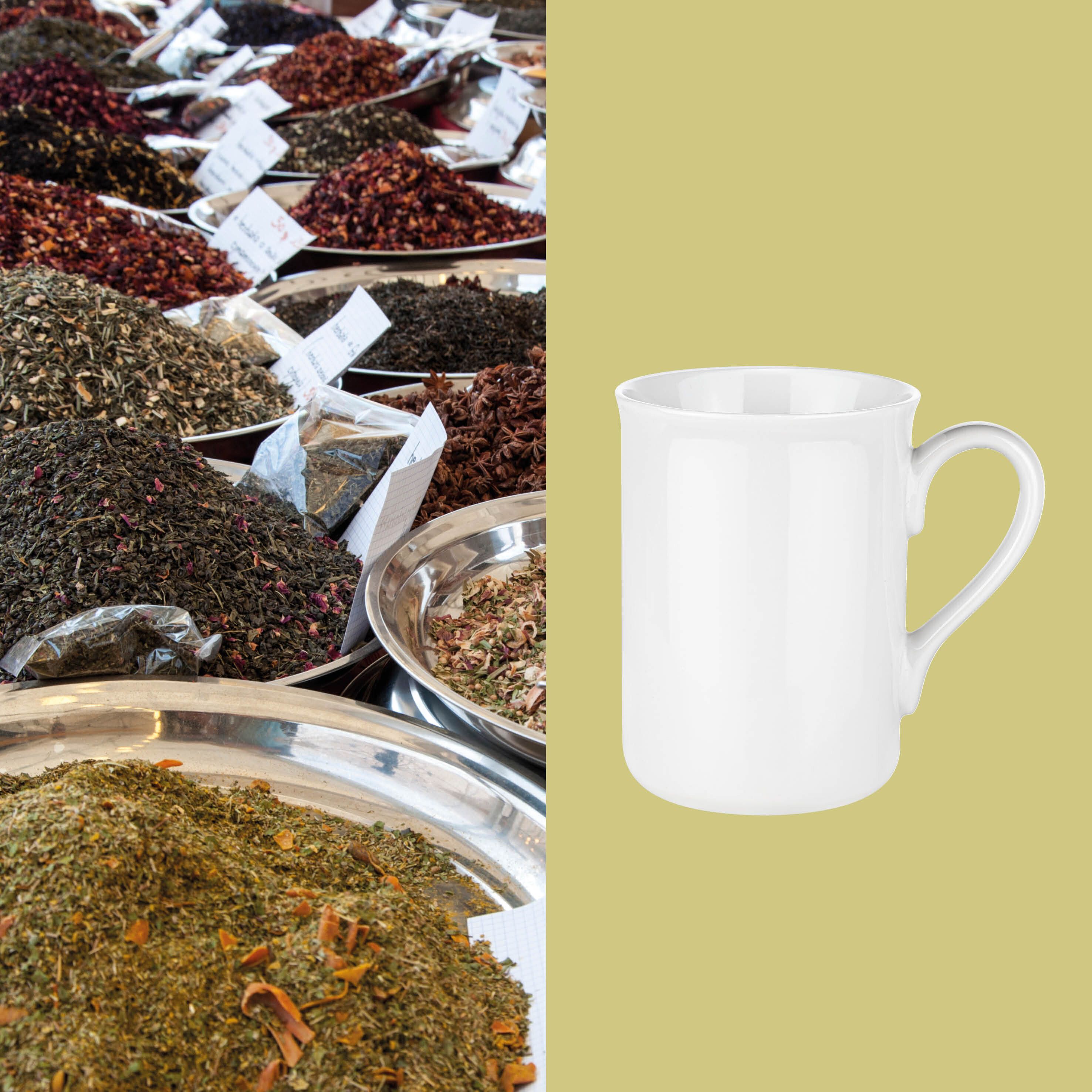 Cali Steinzeugtasse 250 ml - weiß-460