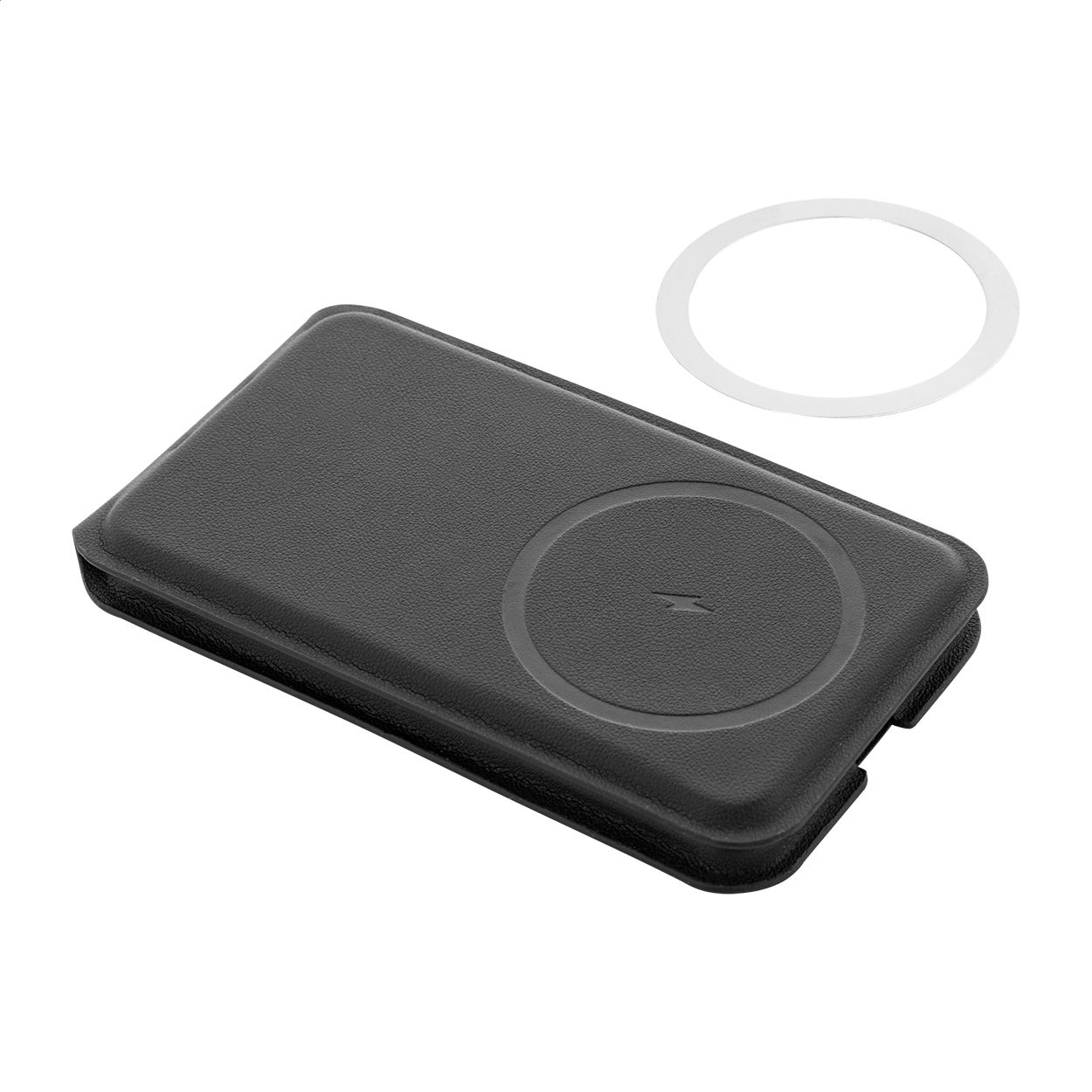 LuxCharge Stand Handyhalter mit kabellosem Ladegerät, RPU - schwarz-944