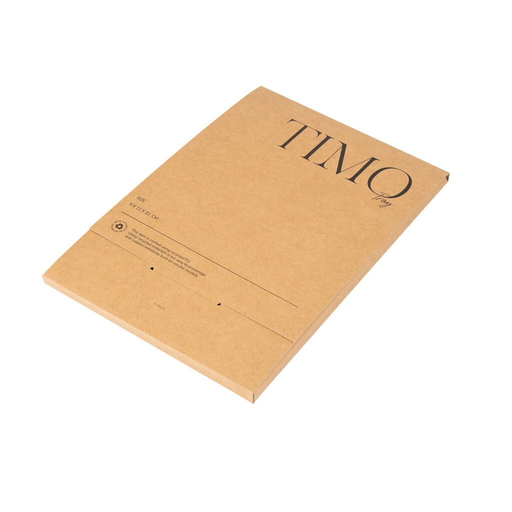 VINGA Timo Ablage aus RCS recyceltem rPET - braun-489