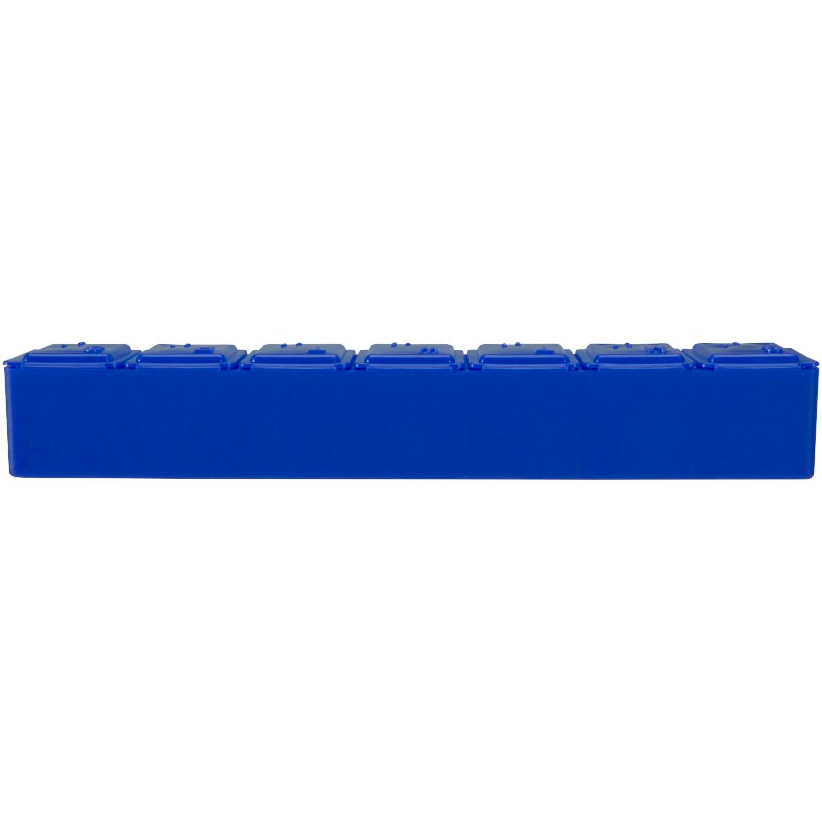 Dose 7 Tage Tabletten Box - blau-269