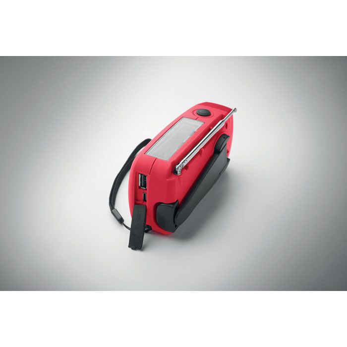 AM/FM Radio mit Taschenlampe MO2746- ONDA - rot-54