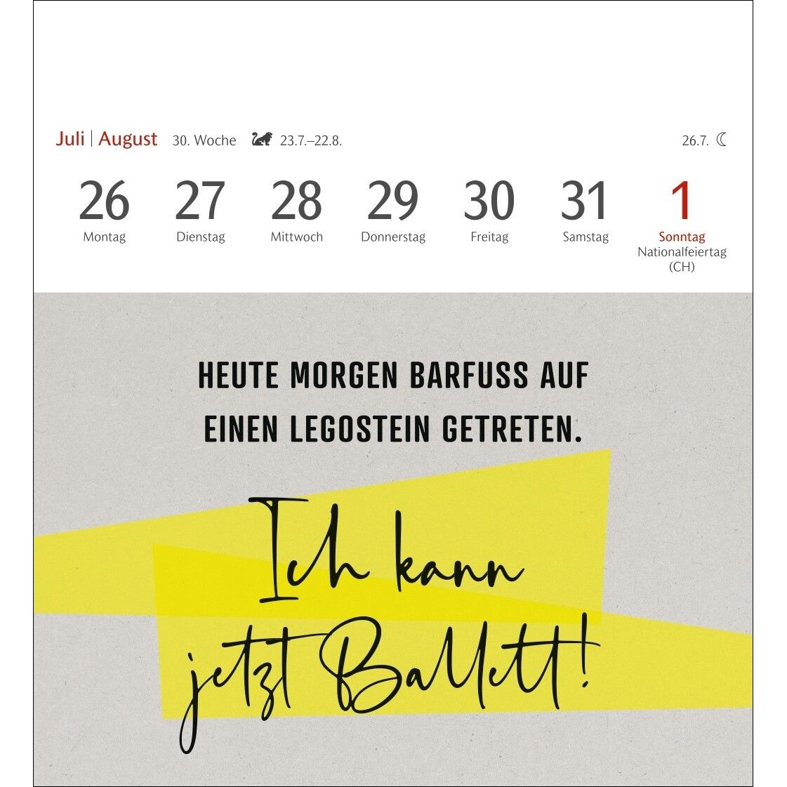 Typo-Sprüche-Kalender Postkartenkalender-141