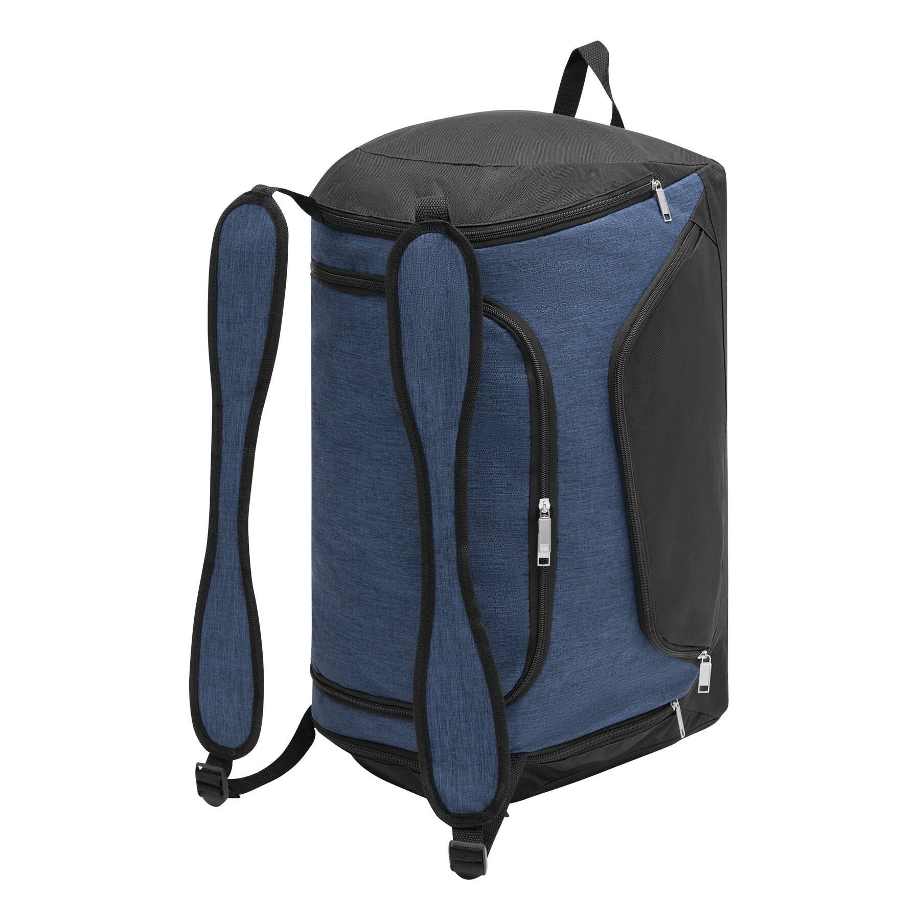 Sporttasche 2 IN 1 - blau - schwarz-186