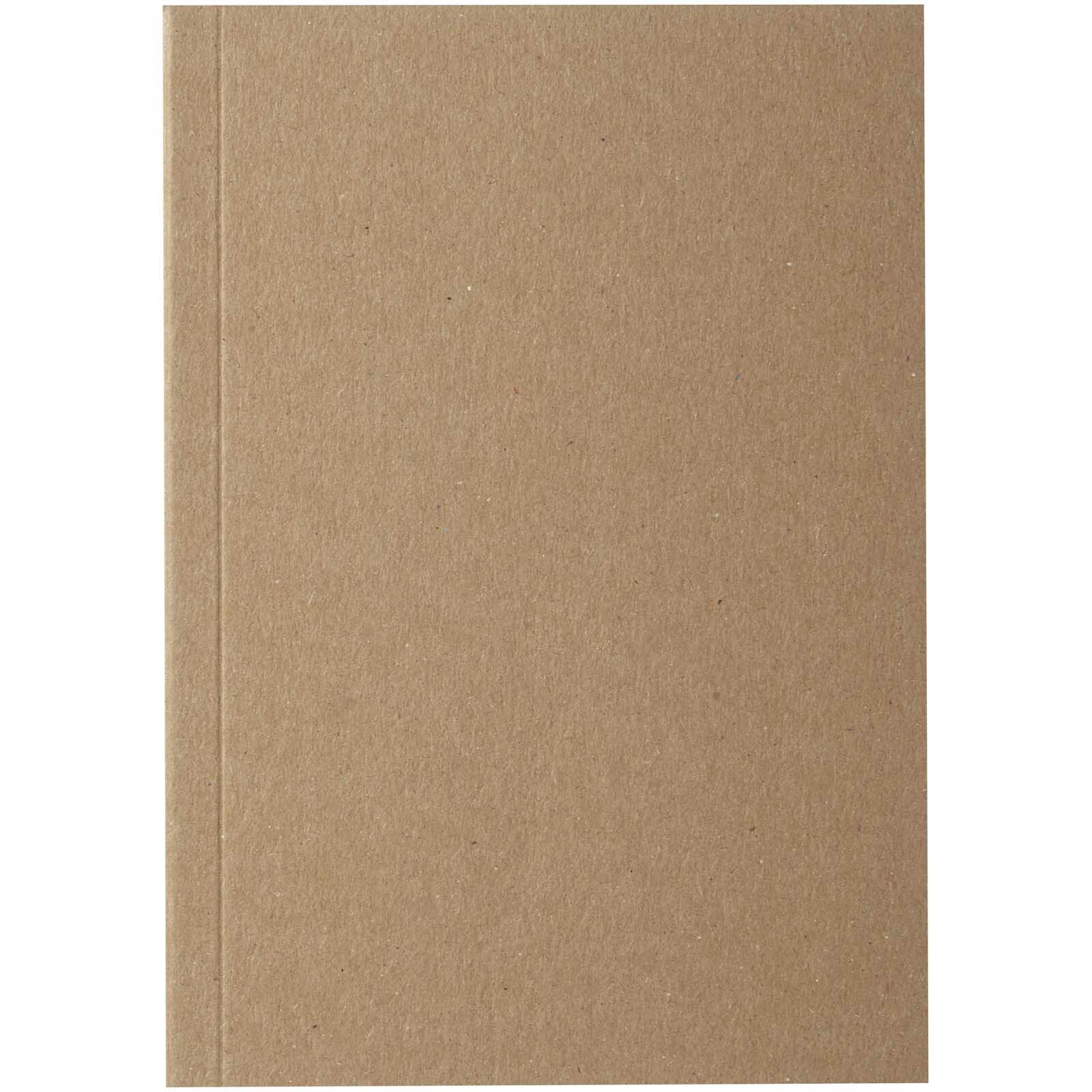 Novella Austen A6 Softcover Notizbuch aus recyceltem Kraftpapier – 50 Blatt - natur-149