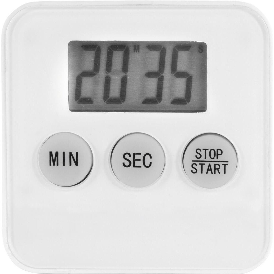 Küchenuhr aus Kunststoff Nalani - weiß-596