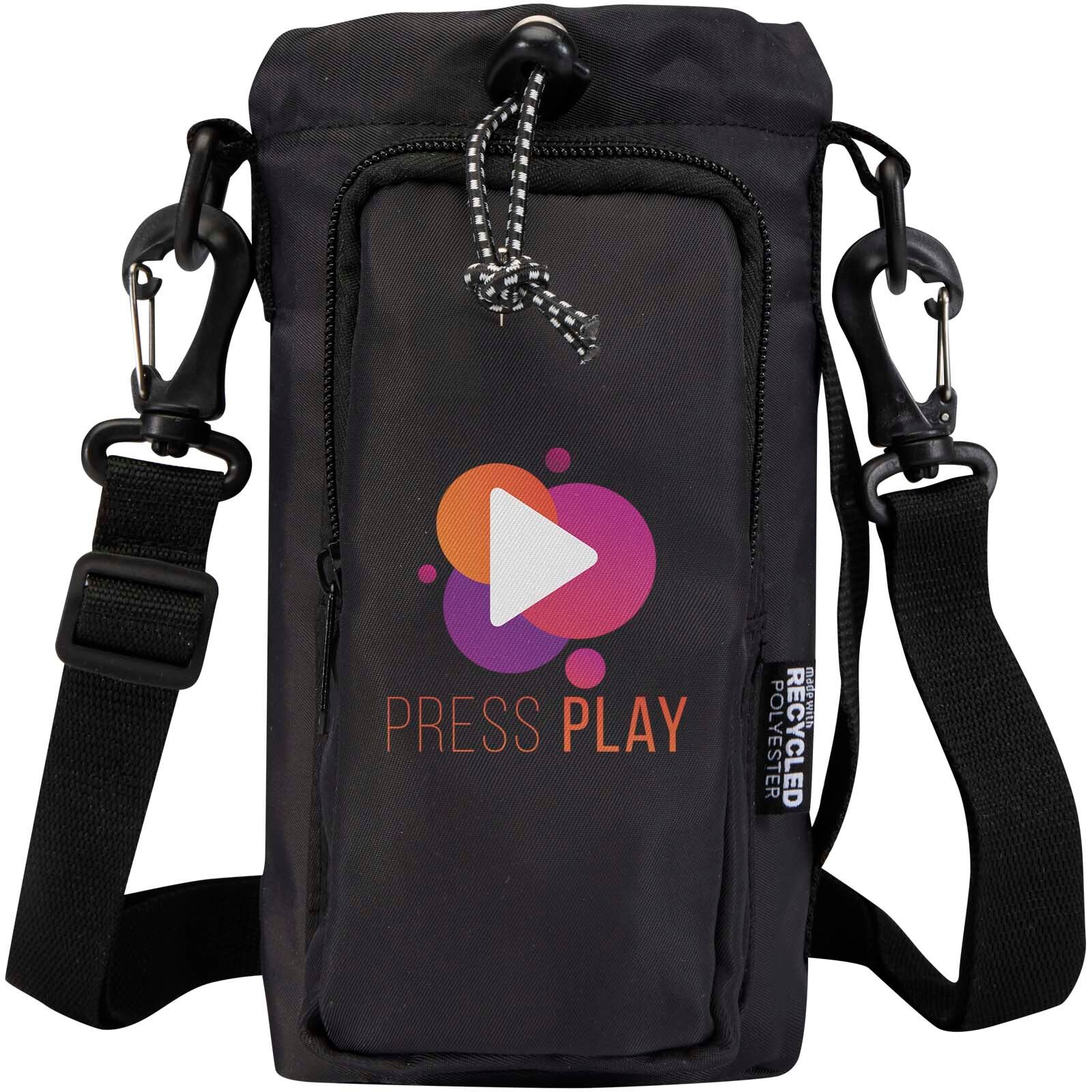 Trip Aware Recycelte Reisetasche für Flaschen 2 L  - schwarz-586