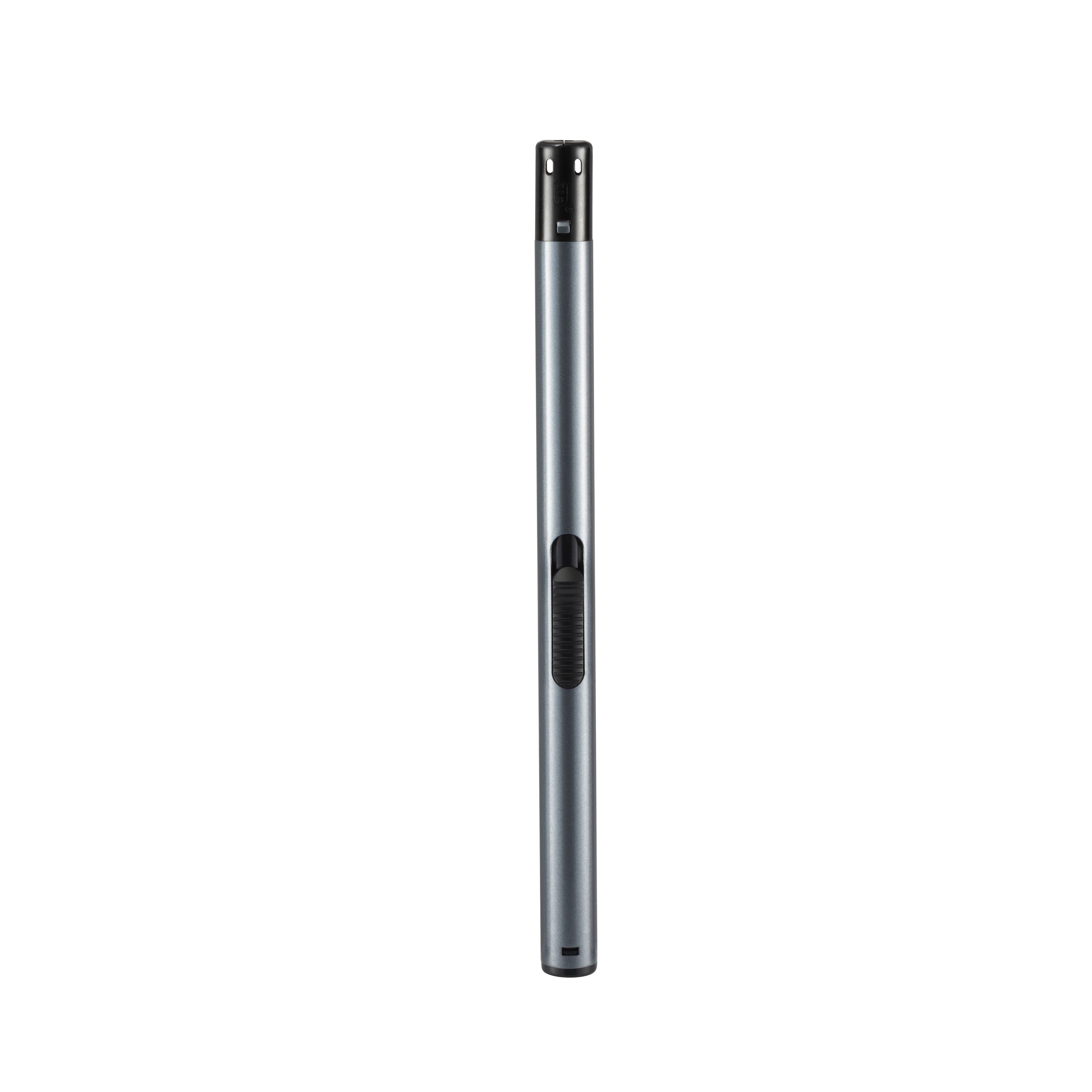TOM® Stabfeuerzeug BB-333 - metallic grau-240