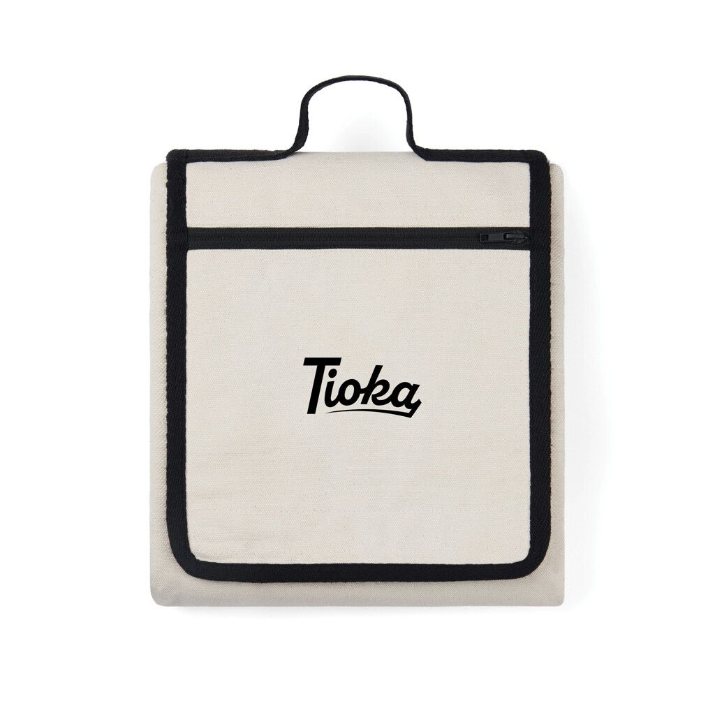 VINGA Volonne AWARE™ Picknickdecke aus recyceltem Canvas - off white-546