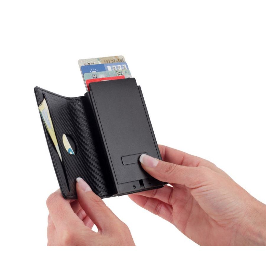 TROIKA 2-in-1 Wallet SHERLOCK HOME - carbon optik-667