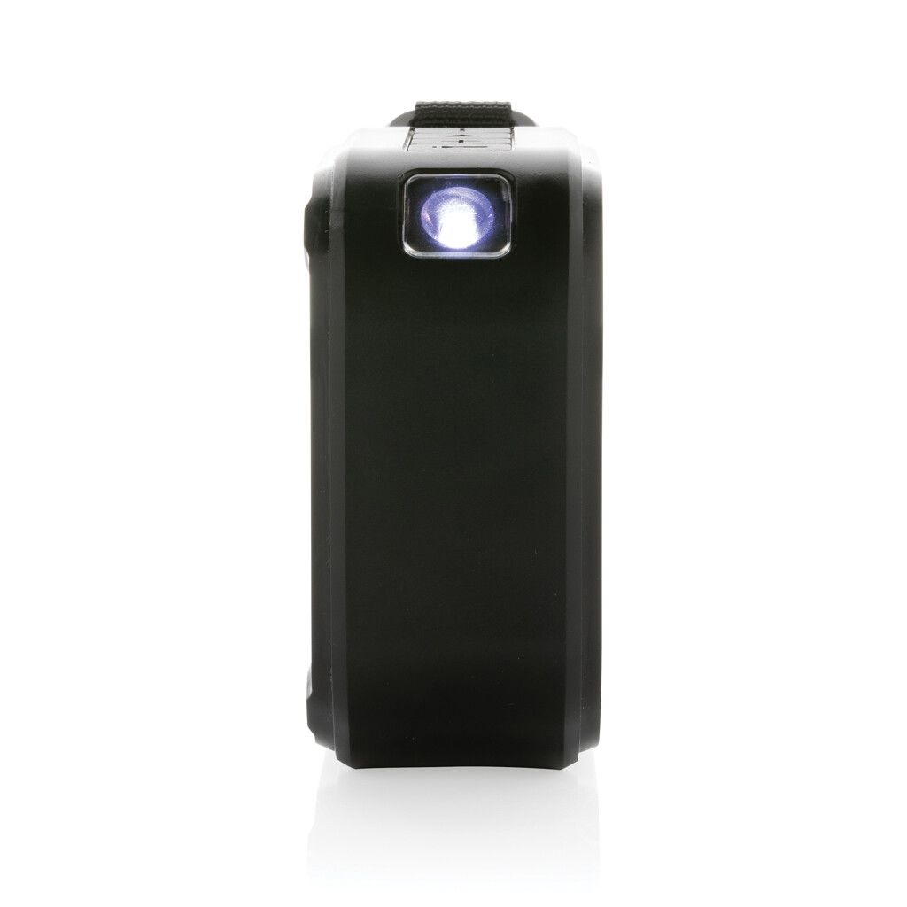 3W kabelloser Sunwave Solar-Lautsprecher aus RCS Kunststoff - schwarz-160