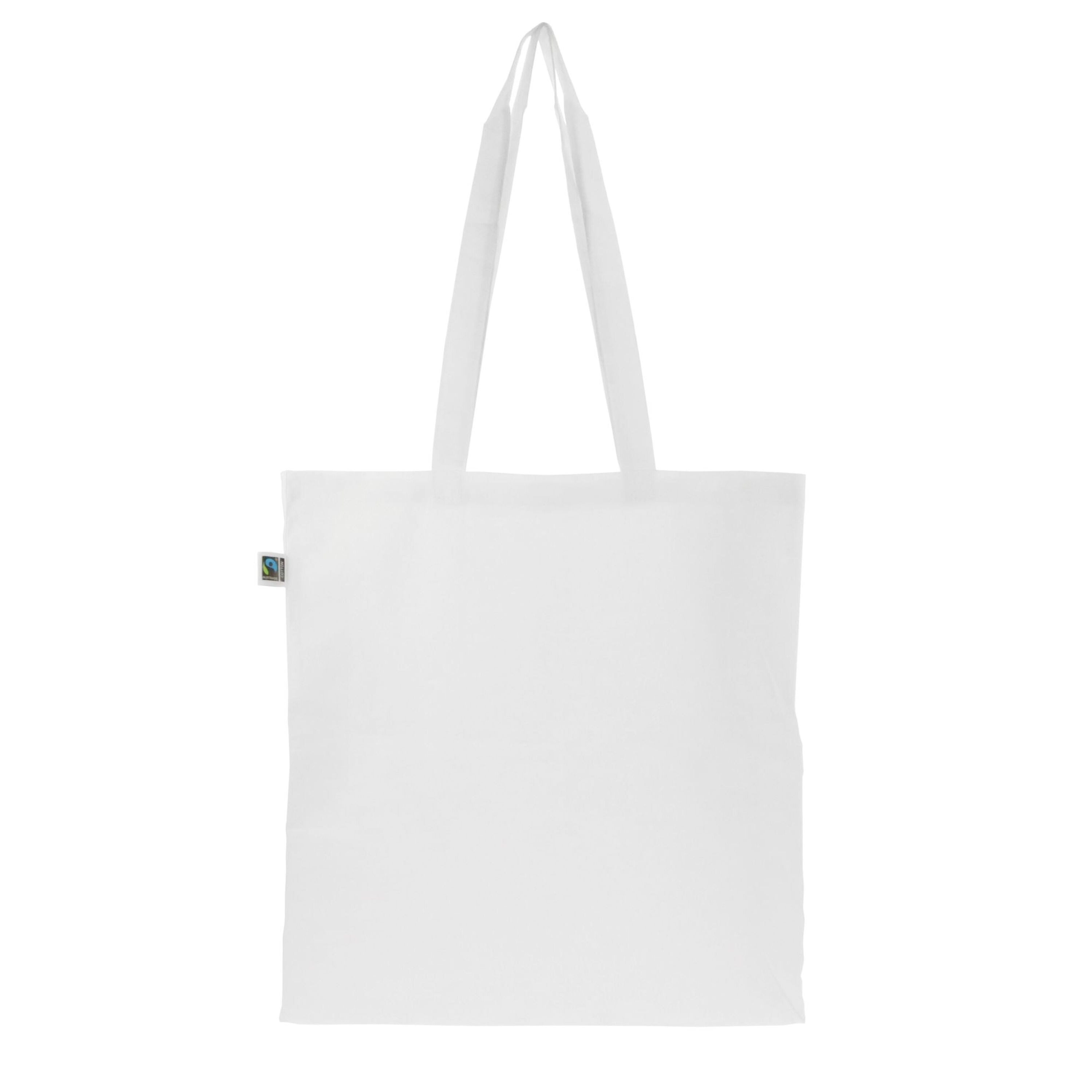 Tasche Fairtrade 140g 38x10x42 - weiss-191