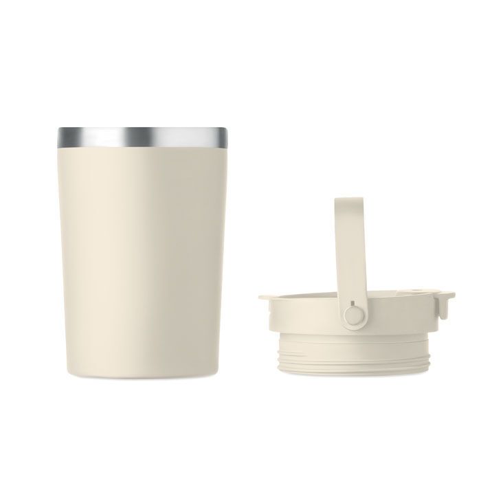 Doppelwandiger Becher 350 ml COZYCUP - beige-749