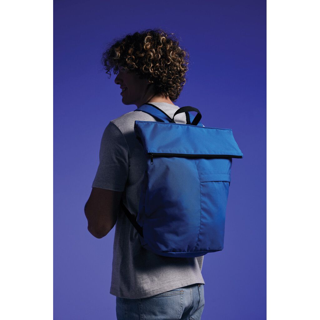 Dillon AWARE™ RPET faltbarer Lightweight-Rucksack - königsblau-675