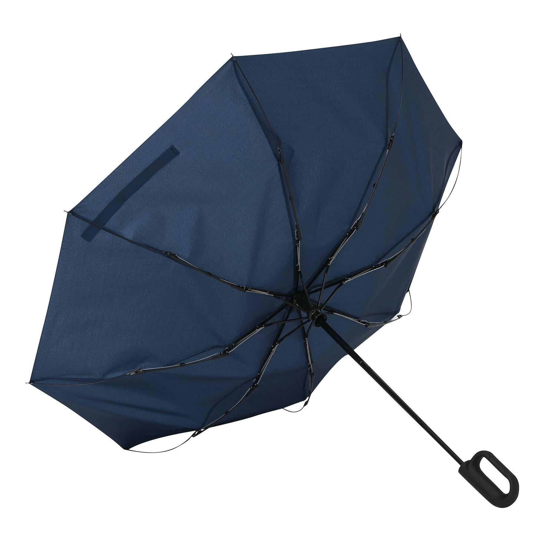 Vollautomatischer Windproof-Taschenschirm SCIROCCO - marineblau-448