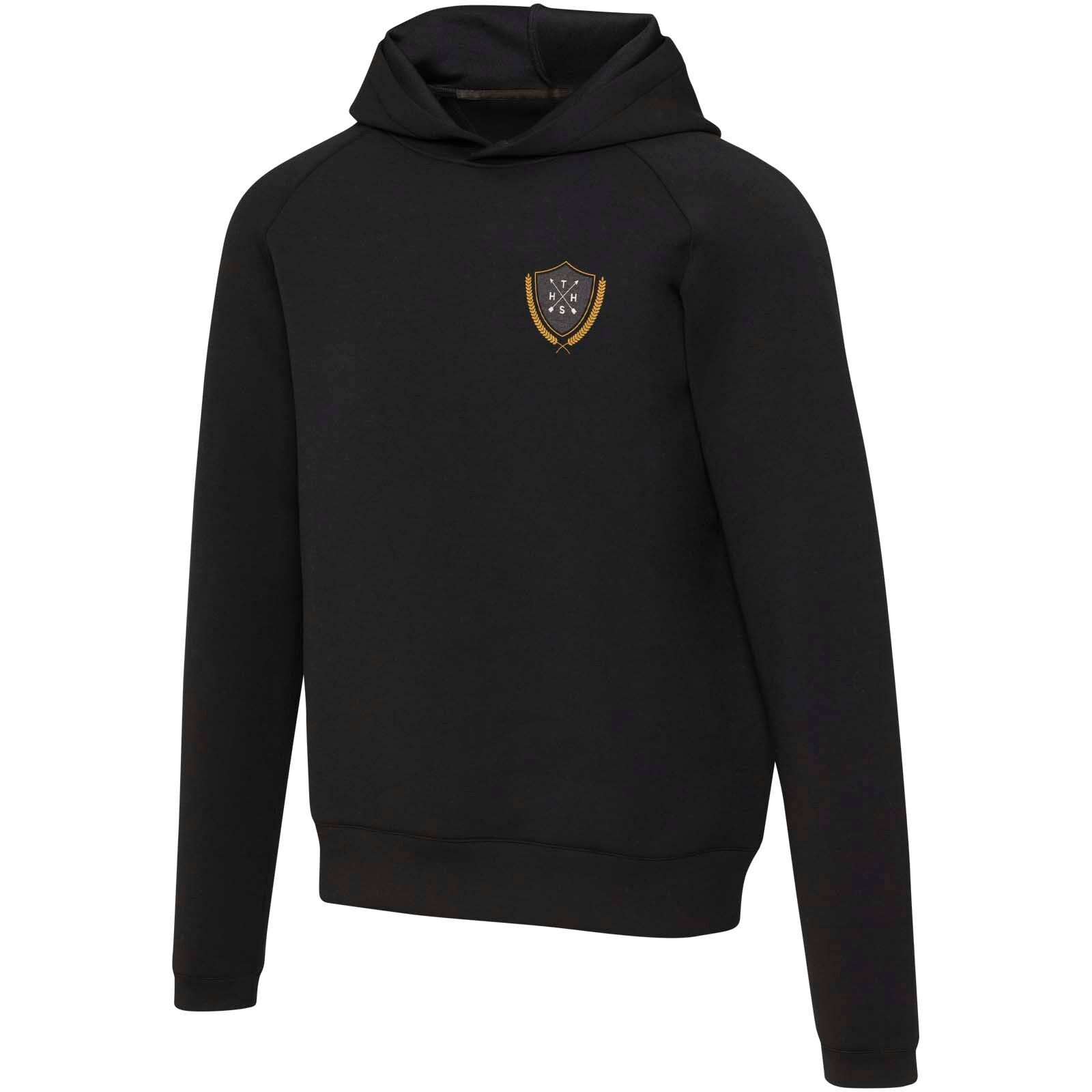 Danali Sport Kapuzenpullover mit Interlock Strick   - schwarz - M-432