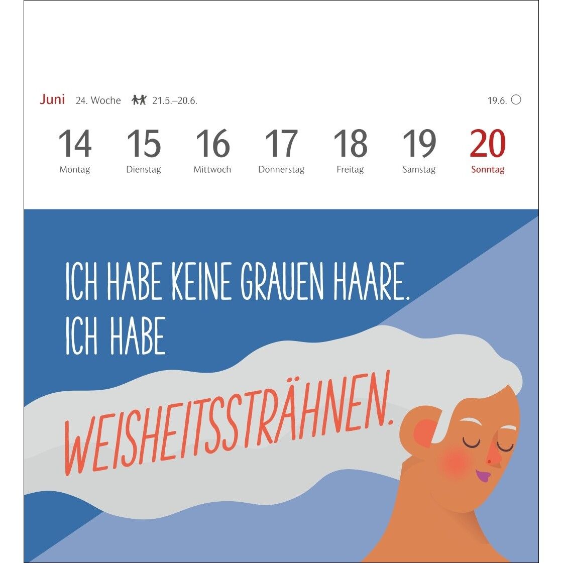 Der fette Vogel bricht den Ast Postkartenkalender-401