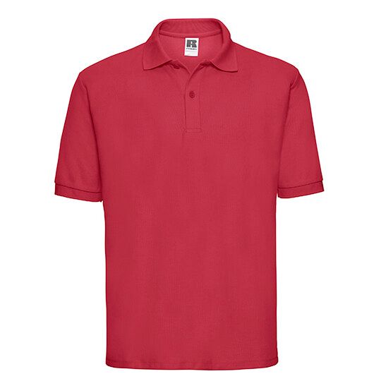 Men's Classic Polycotton Polo - classic red - 3XL-405