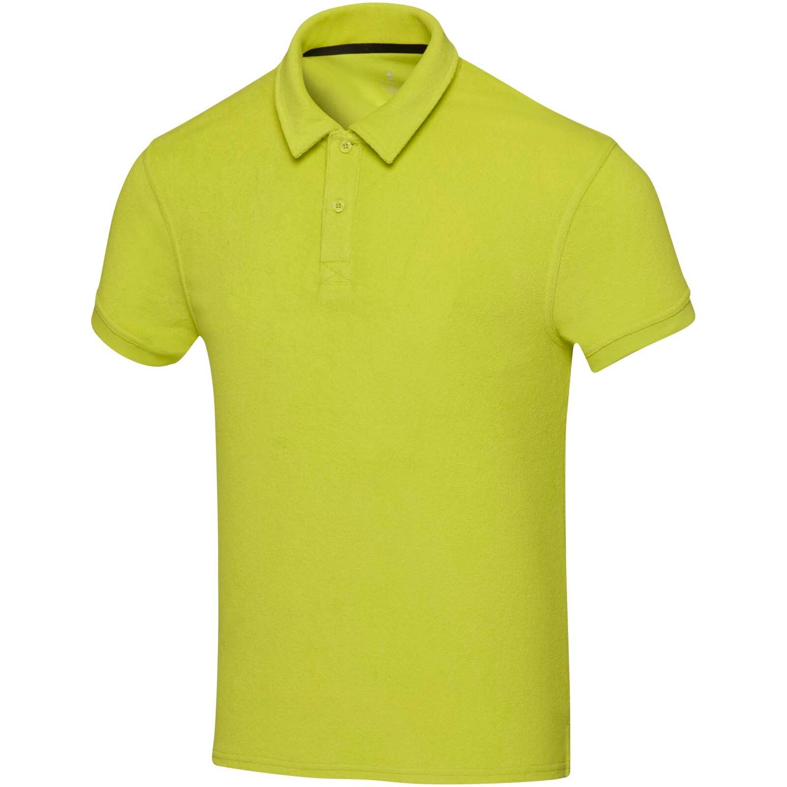 Akoya Poloshirt aus recyceltem Frottee  - limone - XL-210