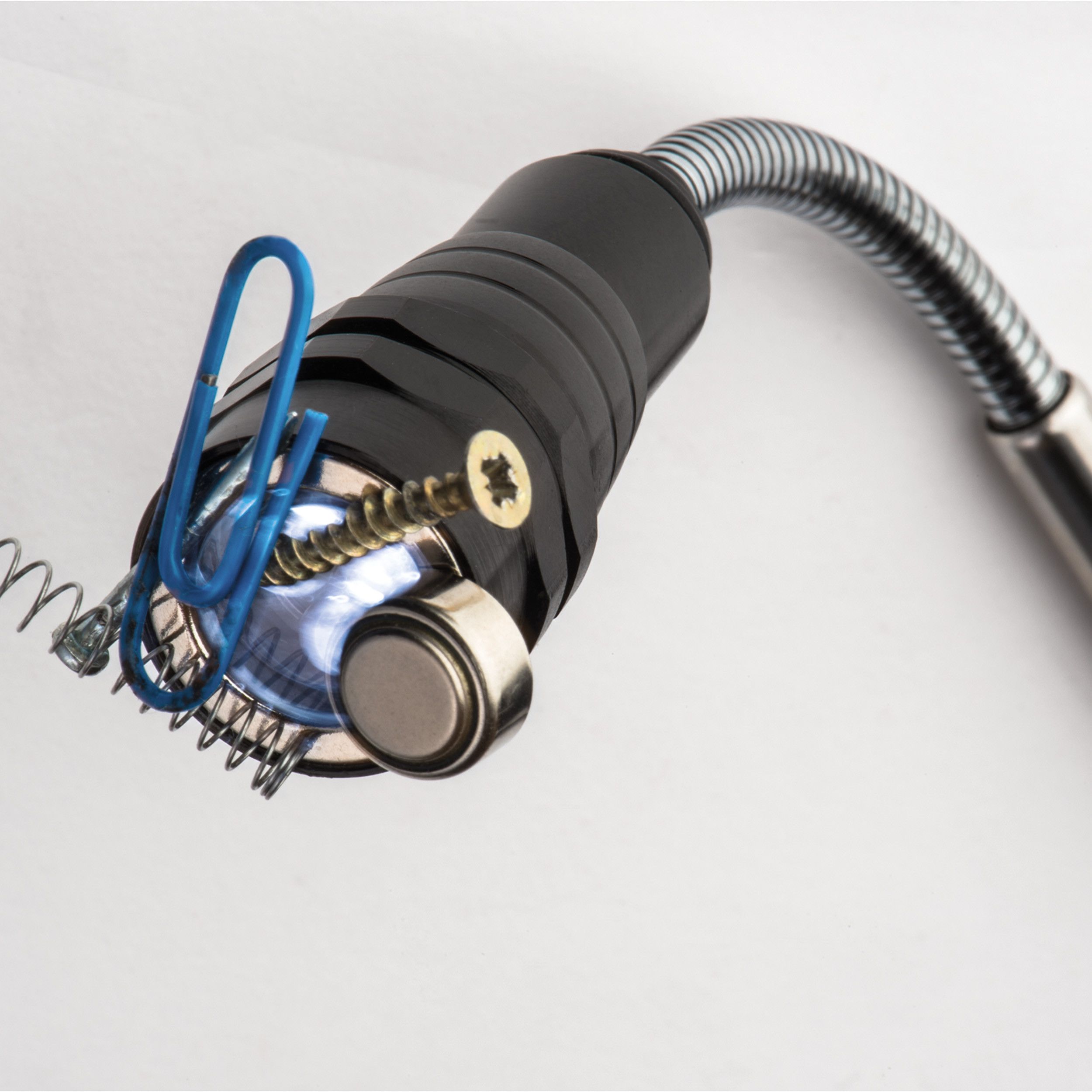 LED Taschenlampe mit Teleskopfunktion - schwarz-538