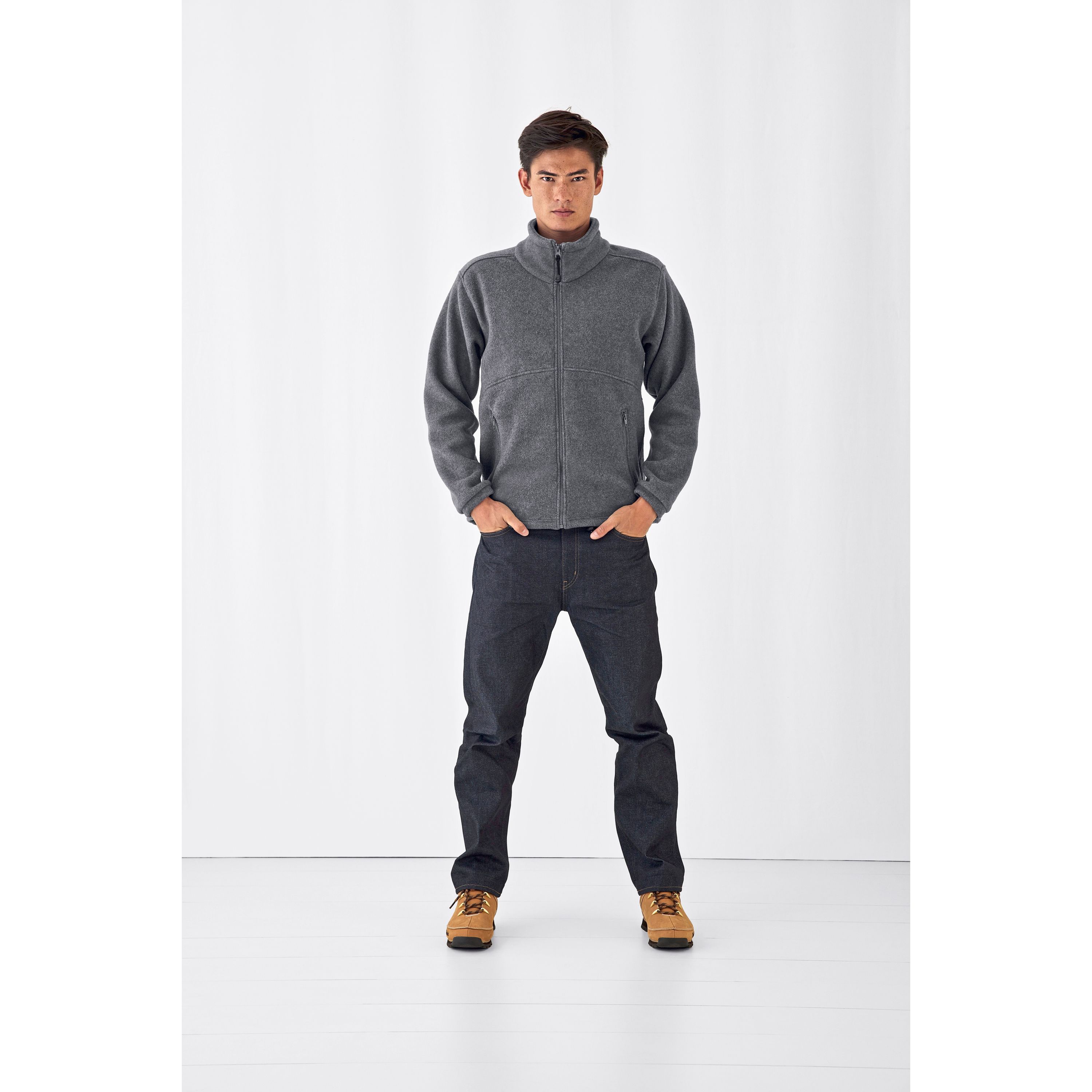 Unisex Fleece Icewalker+ - charcoal solid - XXL-140