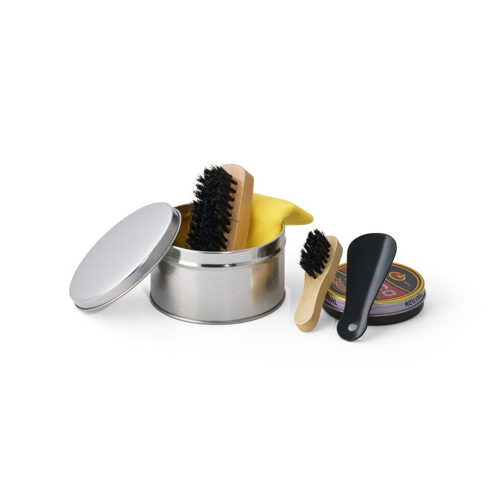 COBB Schuhputz-Set 6-teilig bestehend - satinsilber-737