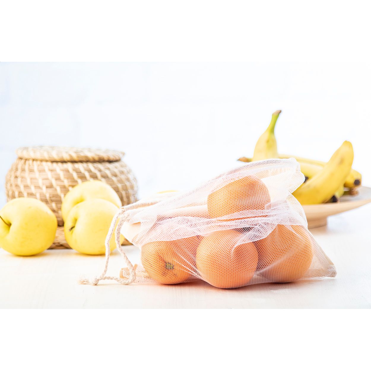 Obst-/Gemüsebeutel EcoShop - beige-360