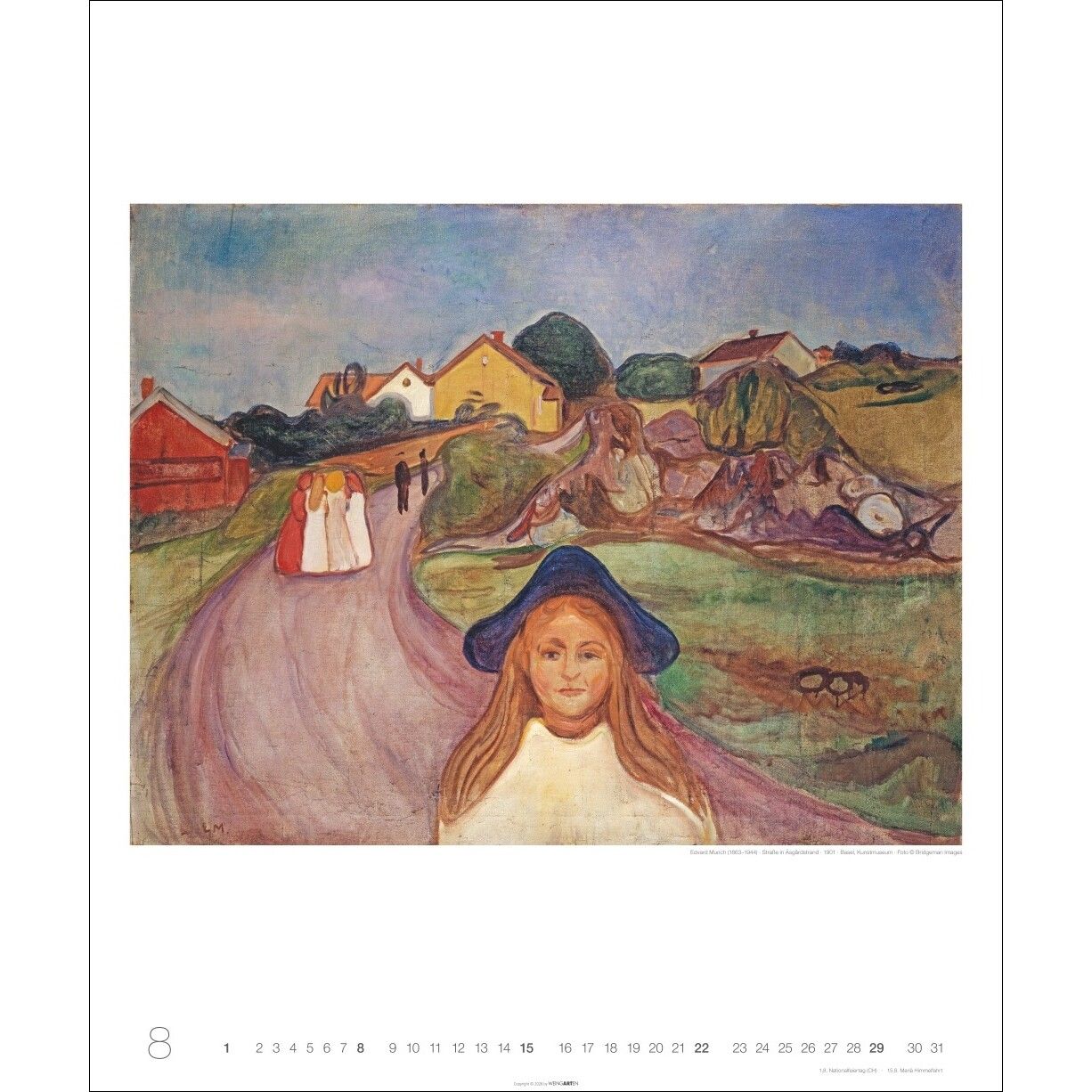 Edvard Munch Edition - Kunst & Kultur Kalender-851