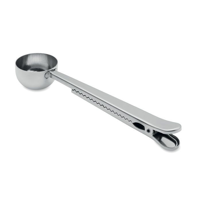 Dosierlöffel mit Klemme SPOONCOOP - silber-608