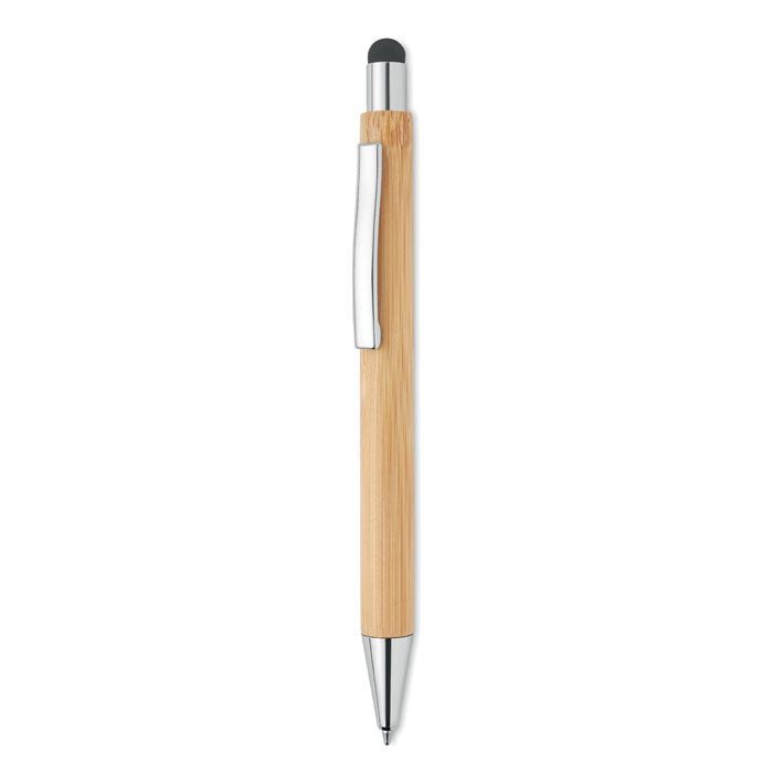Druckkugelschreiber mit Stylus BAYBA - holz-600